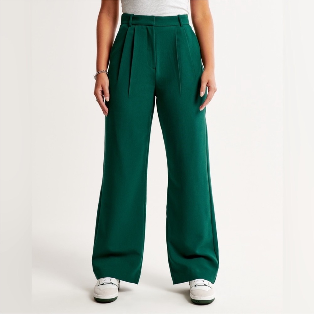 Abercrombie Sloane Tailored Green Pants